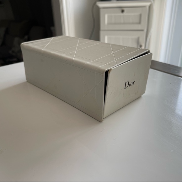 Navy blue metal Dior prescription eyeglasses - Picture 4 of 6